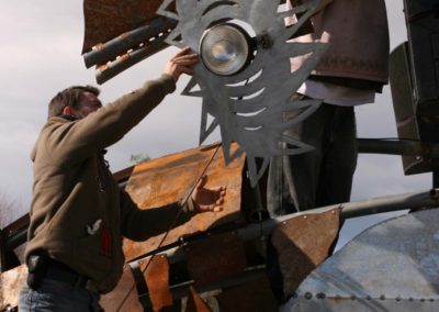 Le montage - Diables de la Garrigue 2009 (11)