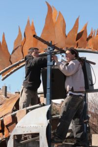 Le montage - Diables de la Garrigue 2009 (11)