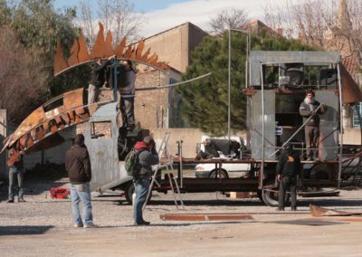 Le montage - Diables de la Garrigue 2009 (11)