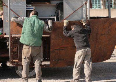 Le montage - Diables de la Garrigue 2009 (11)