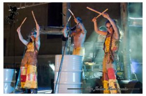 Les Diables de la garrigue en concert à la Feria de Béziers