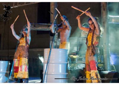 Les Diables de la garrigue en concert à la Feria de Béziers