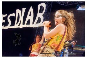 Les Diables de la garrigue en concert à la Feria de Béziers