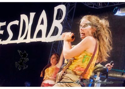 Les Diables de la garrigue en concert à la Feria de Béziers