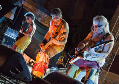 Les Diables de la garrigue en concert à la Feria de Béziers