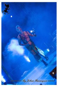 Les Diables de la garrigue en concert à la Feria de Béziers