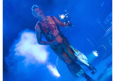 Les Diables de la garrigue en concert à la Feria de Béziers