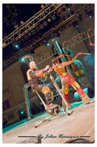 Les Diables de la garrigue en concert à la Feria de Béziers