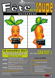 Le GOG à la Fête de la Soupe à Puisserguier