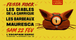 Les Diables de la Garrigue à la Festa Rock de Cers (34)