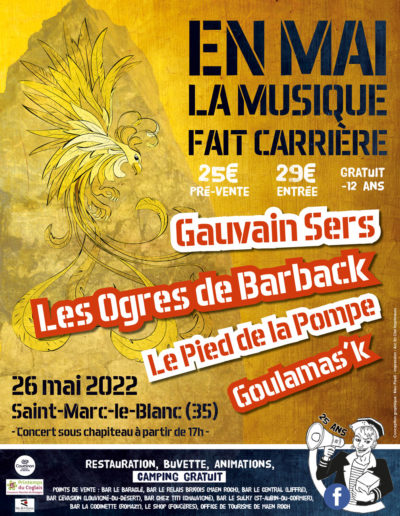 Goulamas'K - En mai la musique fait carriere à St-Marc le Blanc