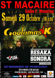 Goulamas'K - Montez le son à St-Macaire