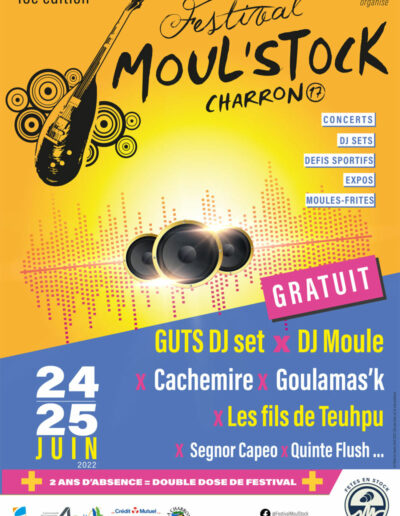 Goulamas'K à Charron (17) - Festival Moul'Stock