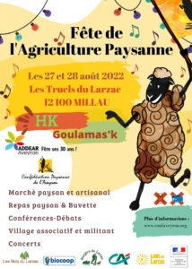 Goulamas'K aux Truels du Larzac, le 27/08/22