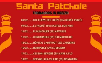 Tournée bretonne pour Santa Patchole