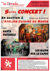 Santa Patchole à Béziers - La Cimade