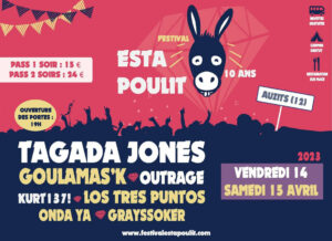 Goulamas'K au Festival Esta Poulit