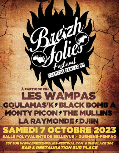 Goulamas'K - Breizh Folies - 7/10/23 à Guéméné Penfao (44)