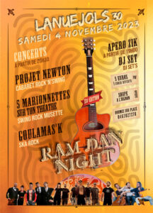 Goulamas'K - Ram Dan Night à Lanuéjols (30), le 4/11/23