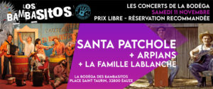 Santa Patchole - Bodega Los Bambasitos à Eauze (32), le 11/11/23
