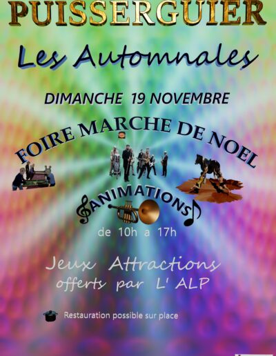 La Fanfare des Goulamas aux Automnales de Puisserguier (34) - 19/11/2023
