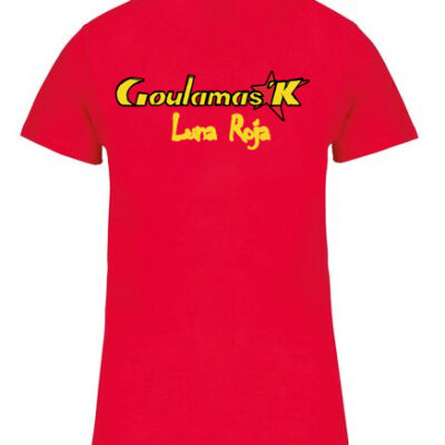 T-shirt rouge femme Luna Roja - dos