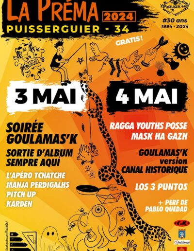 Goulamas'K à La Préma - 3&4/05/24 à Puisserguier