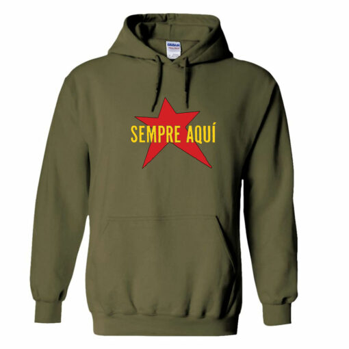sweat kaki sempre aqui face