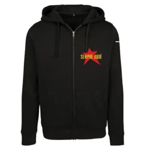 sweat zip sempre aqui face