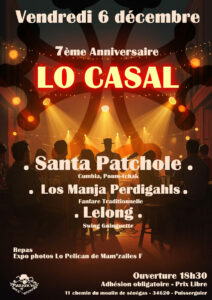 Santa Patchole à Puisserguier - Anni du Casal