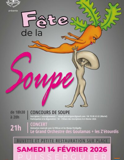 Le GOG à la Fête de la Soupe - Puisserguier, le 14/02/26