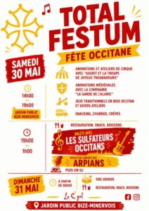 Les Sulfateurs Occitans + Arpians à Bize, le 30/05/26